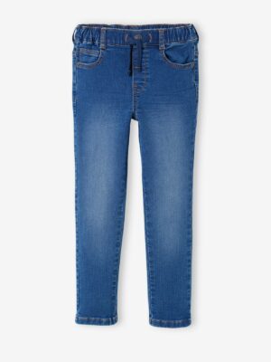 Vertbaudet Jungen Sweathose in Denim-Optik