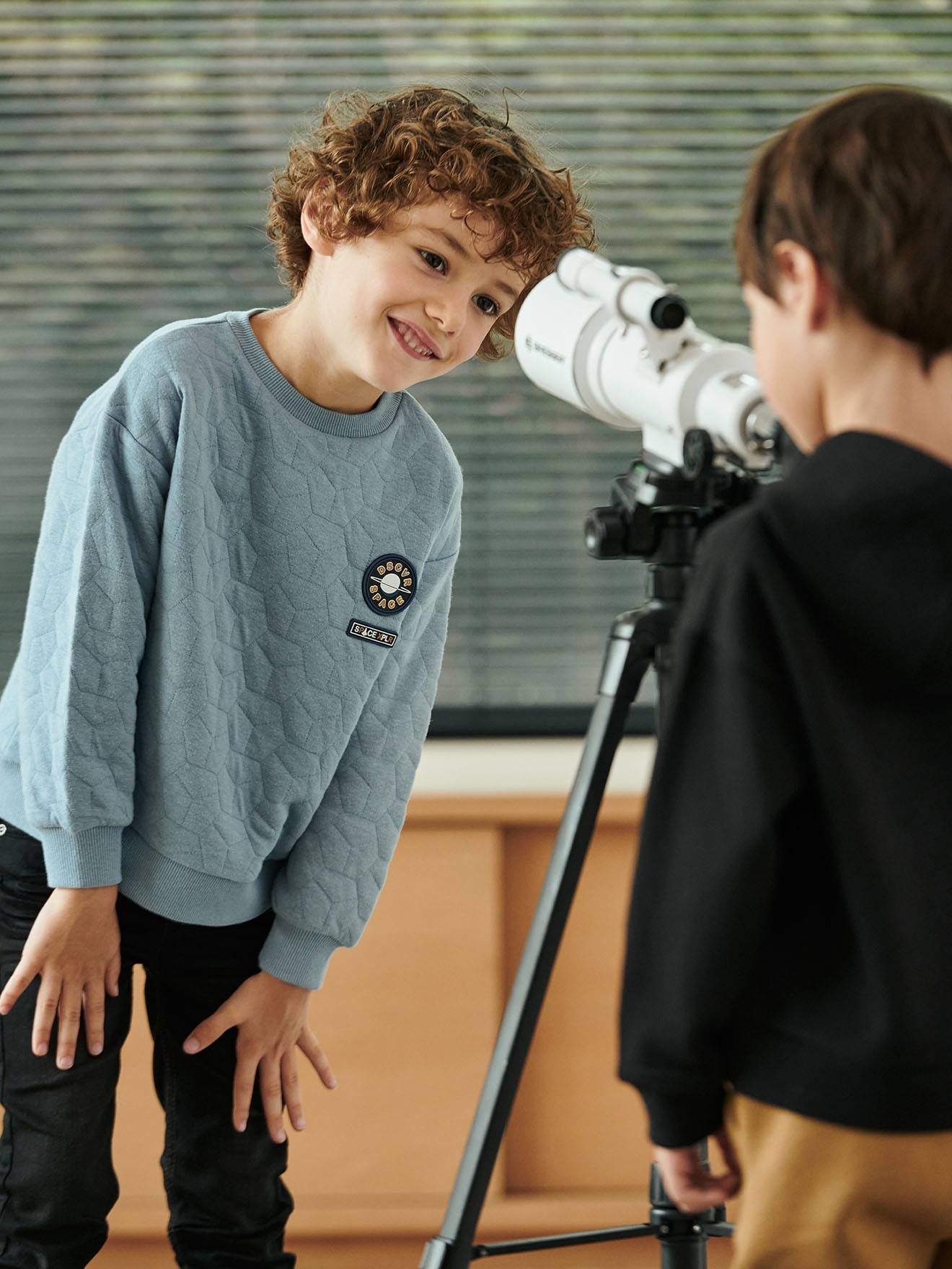 Vertbaudet Jungen Sweatshirt in gesteppter Optik