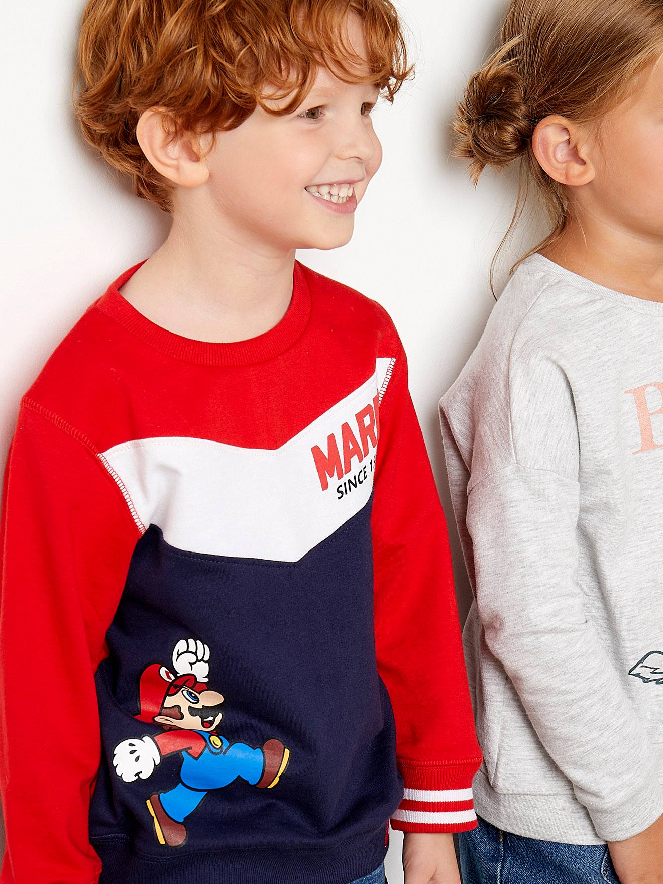 Super Mario Jungen Sweatshirt SUPER MARIO