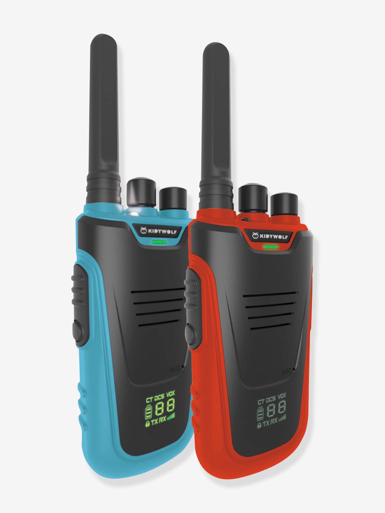 Kidywolf Kinder Akku-Walkie-Talkie „Kidytalk“ KIDYWOLF