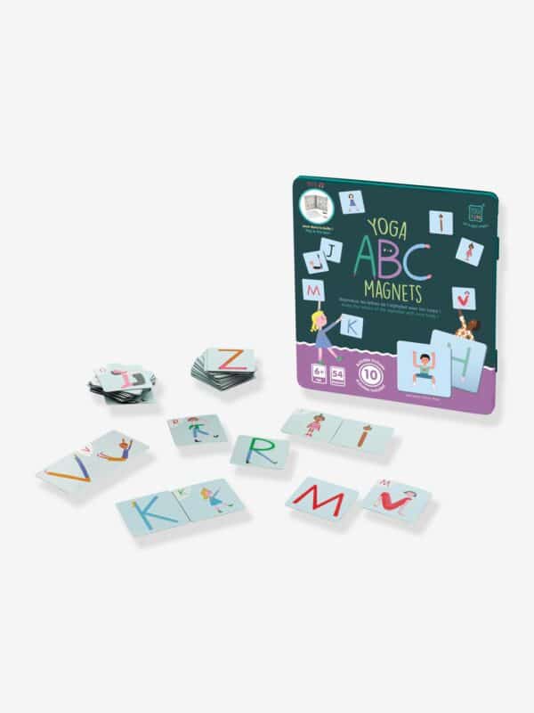 Buki Kinder Buchstaben-Magnete „ABC Yoga Magnets“ BUKI