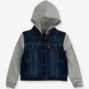 Levis Kid's Kinder Kapuzenjacke mit Materialmix Levi's