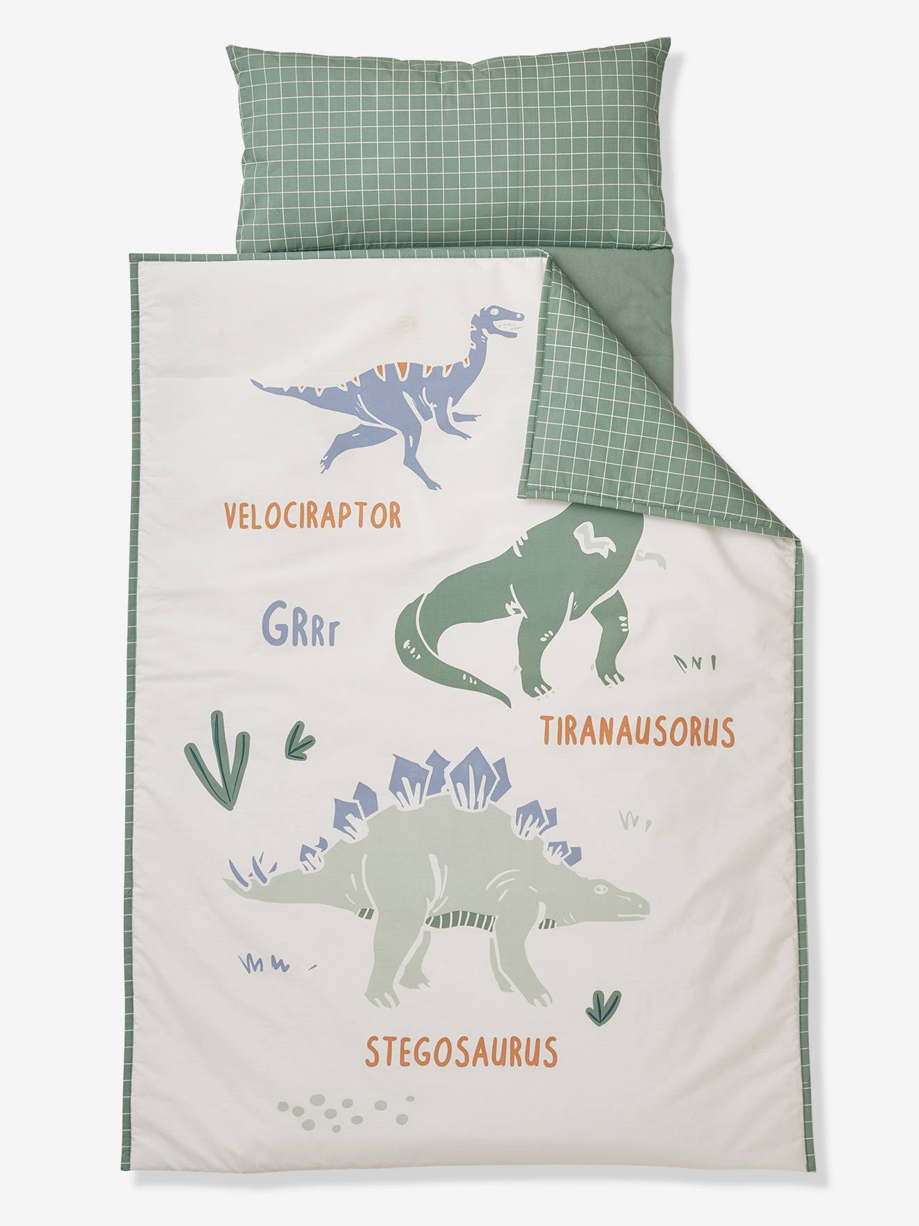 Vertbaudet Kinder Schlafsack MINILI „Dinosaurier“