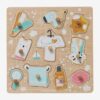 Vertbaudet Kinder Steckpuzzle „Badezimmer“