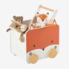 Vertbaudet Kinderzimmer Fahrbare Spielzeugkiste „Fuchs“