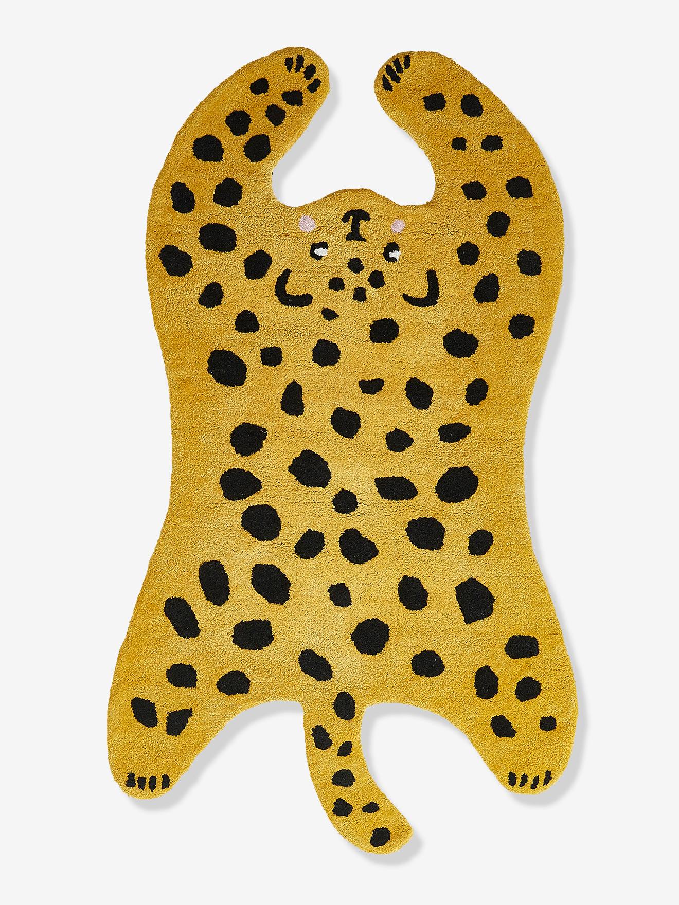 Vertbaudet Kinderzimmer Teppich „Leopard“