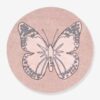 Lorena Canals Kinderzimmer Teppich „Schmetterling“ LORENA CANALS