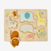 Vertbaudet Kleinkinder Steckpuzzle „Dschungel“ aus Holz FSC