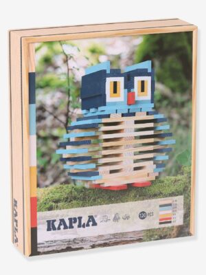 Kapla Konstruktions-Set Eule mit 120 Holzplättchen KAPLA