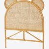 Vertbaudet Kopfteil für Kinderbett aus Rattan „Bär“