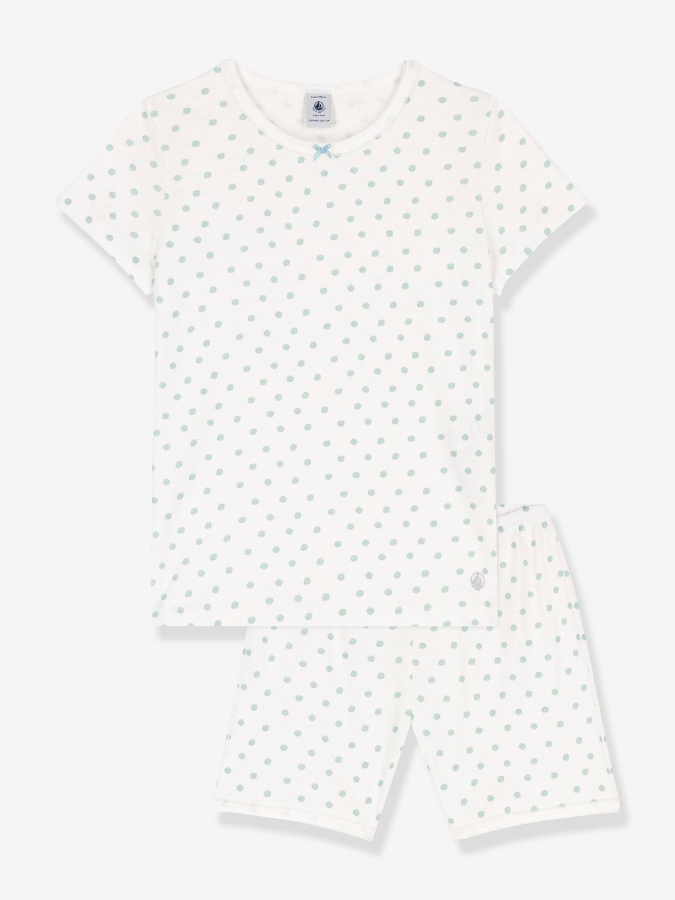 Petit Bateau Kurzer Mädchen Schlafanzug PETIT BATEAU