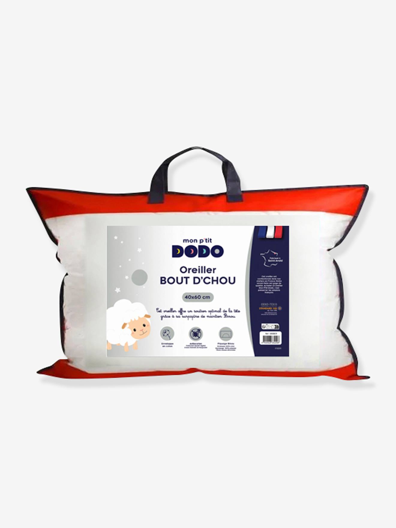 Dodo Leichtes Kinder Kopfkissen „Bout d'Chou“ Mon P'tit DODO