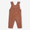 Vertbaudet Mädchen Baby Cord-Latzhose mit Volants