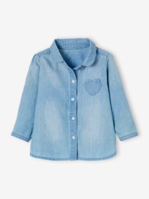 Vertbaudet Mädchen Baby Jeansbluse