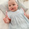 Vertbaudet Mädchen Baby Kleid & Haarband