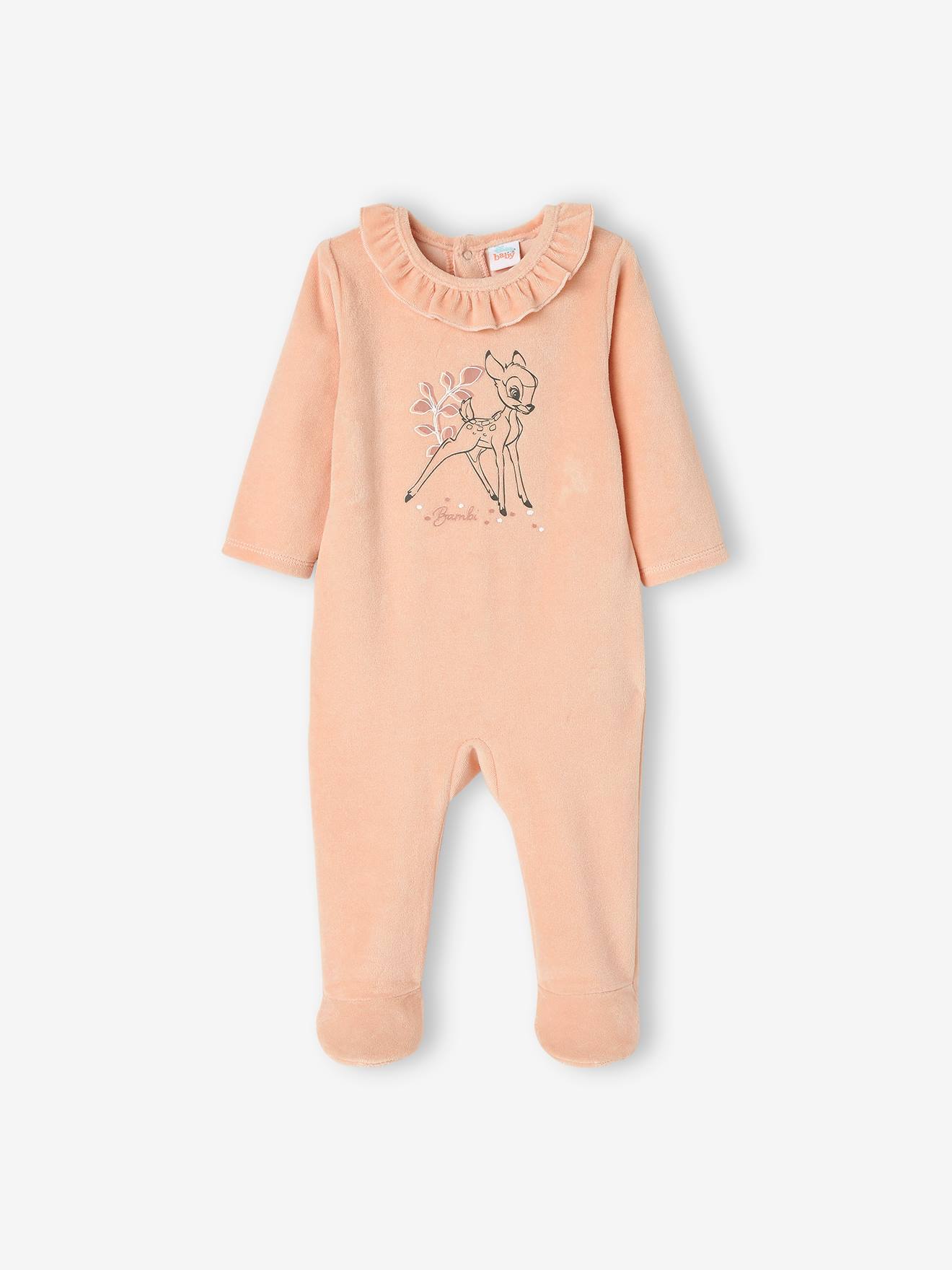 Disney Animals Mädchen Baby Samt-Strampler Disney BAMBI