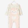Vertbaudet Mädchen Baby Strampler mit Tiermotiv