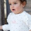 Vertbaudet Mädchen Baby Sweatshirt mit Rüschen