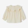 Vertbaudet Mädchen Baby Volant-Bluse
