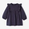 Vertbaudet Mädchen Baby Volantkleid BASIC