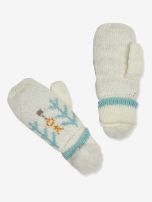 Vertbaudet Mädchen Fingerhandschuhe/Fäustlinge mit Pompons