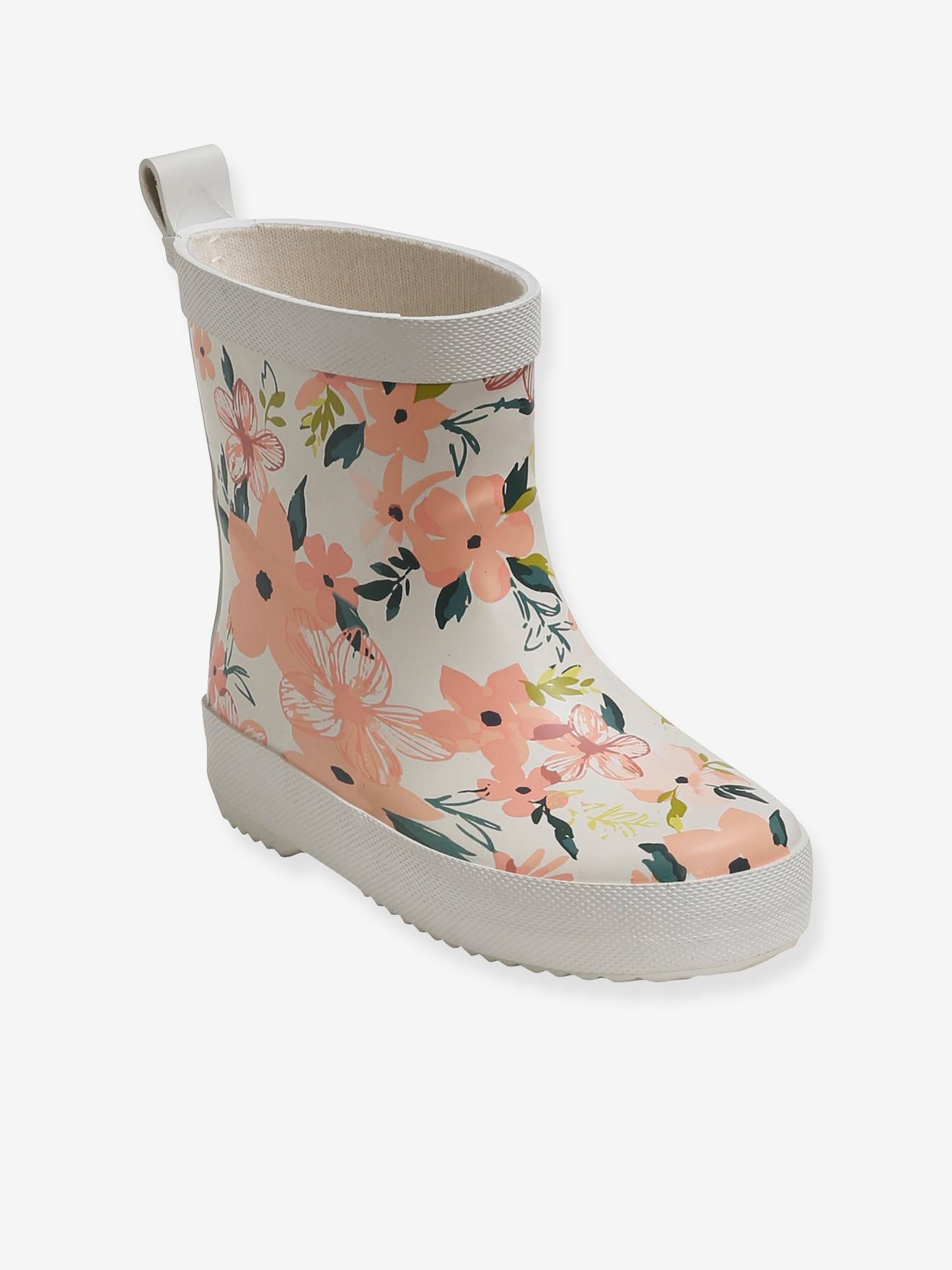 Vertbaudet Mädchen Gummistiefel  blumen