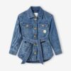 Vertbaudet Mädchen Jeansjacke mit Stickerei