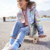 Vertbaudet Mädchen Light-Steppjacke mit Recycling-Polyester