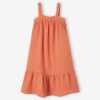 Vertbaudet Mädchen Maxikleid aus Musselin