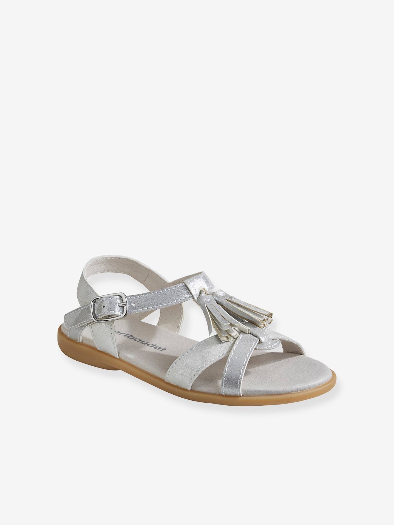 Vertbaudet Mädchen Sandalen mit Quasten