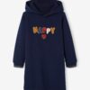 Vertbaudet Mädchen Sweatkleid mit Kapuze