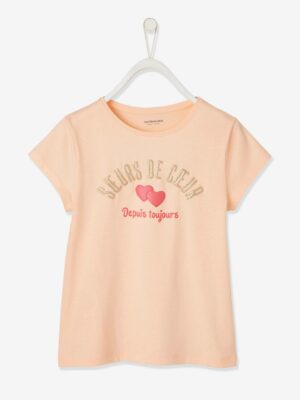 Vertbaudet Mädchen T-Shirt mit Message-Print