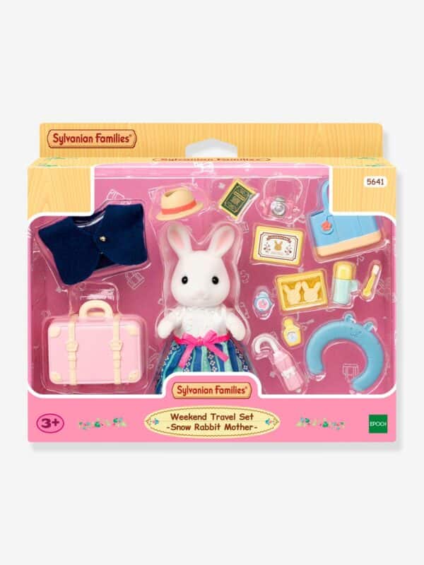 Sylvanian Schneehasen-Mama mit Reise-Set SYLVANIAN FAMILIES