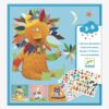 Djeco Sticker Bastel-Set „Tiere“ DJECO
