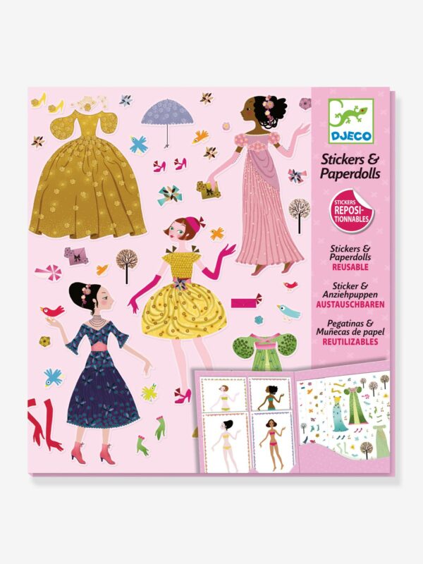 Djeco Sticker-Set „Anziehpuppen“ DJECO