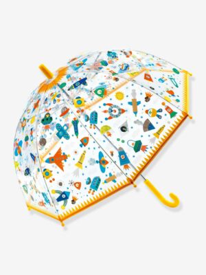 Djeco Transparenter Kinder Regenschirm „Weltall“ DJECO