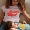 Vertbaudet Damen T-Shirt „Family Team“