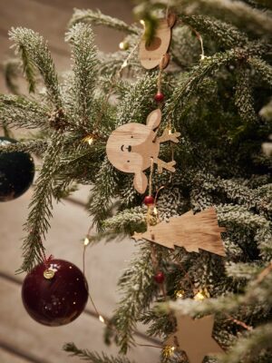 Vertbaudet Weihnachts-Girlande aus Holz