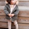 Vertbaudet Wendbare Baby Jacke mit Kapuze