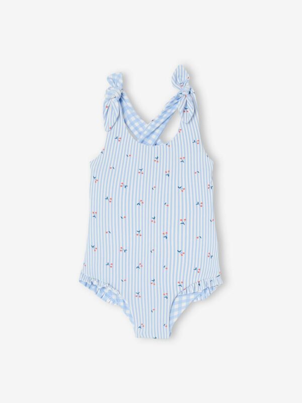 Vertbaudet Wendbarer Mädchen Baby Badeanzug