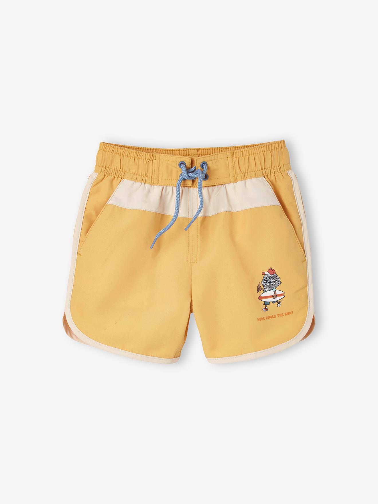 Vertbaudet Zweifarbige Jungen Badeshorts Oeko-Tex