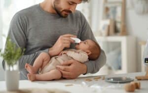 Nasensauger für Babys richtig anwenden: So geht's